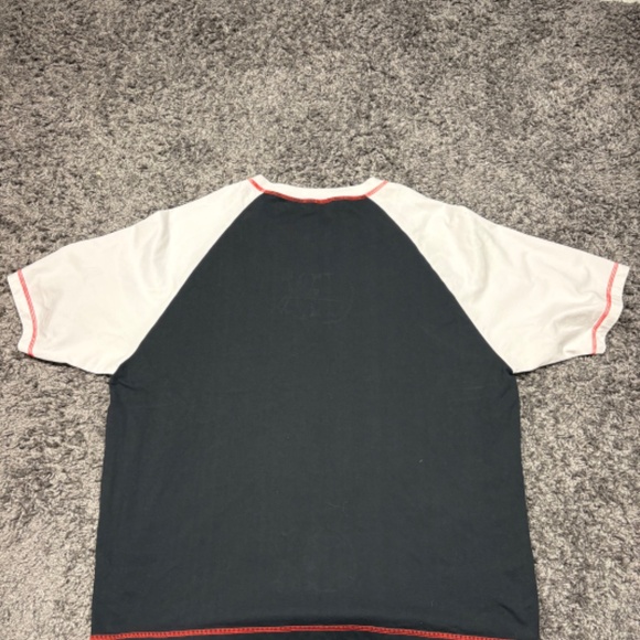 Color Scheme Stitch Raglan Tee - Black – Club Never Los Angeles XLARGE - Picture 3 of 3